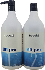 Kit Hobety Lift Pro Passo 1 e Passo 2 Profissional 1 L Cada