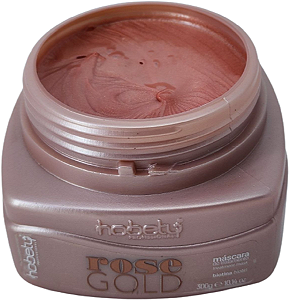 Mascara de Tratamento Hobety Rose Gold Profissional 300g