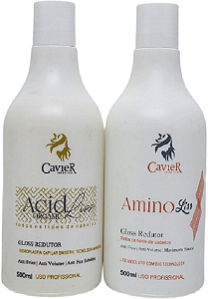 Kit 2 Progressivas ( 500ml ) C/ Formol - S/ Formol Cavier