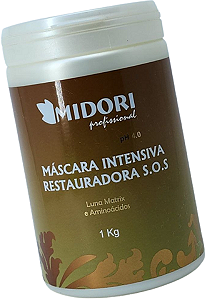 Máscara Midori SOS Restauradora 1kg Luna Matrix e pH 4.0