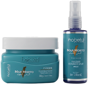 Kit Tratamento Mar Morto Masc 300g Finalizador 60ml Hobety