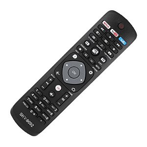 Controle Universal P/ Tv Philips 3d Netflix Youtube Vudu