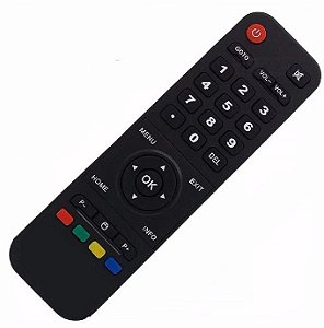 Controle Remoto Receptor Smart Tv Htv Box 3 Iptv Wi-Fi Hd Android Netflix