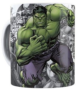 Caneca Personalizada em Porcelana Super Herói O Incrível Hulk