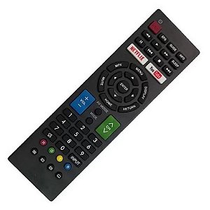 Controle Remoto para Smart TV Led  Sharp AQUOS  Netflix e Youtube