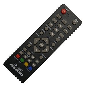 Controle Remoto para  Conversor Digital Aquário Dtv-4000  Dtv-7000s