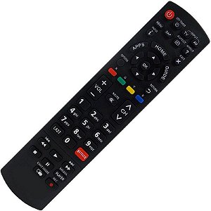 Controle Remoto P/ Tv Lcd Panasonic Viera C/ Netflix