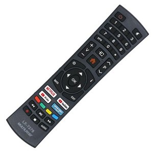 Controle Remoto Tv Multilaser Led Smart 4k TL025 TL026 TL027 TL032 TL039