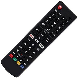 Controle Remoto TV LG Smart  AKB75095315 com Netflix e Amazon