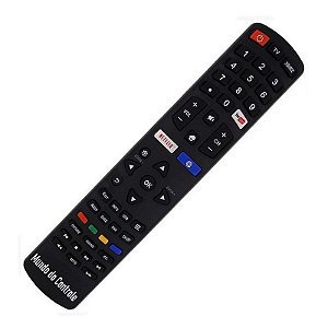 Controle Remoto TV LED Philco  Smart com Netflix / Youtube