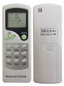 Controle Remoto Ar Condicionado Elgin ZH/LT-01