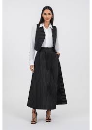 Conjunto Em Malha Alfaiataria Risca De Giz Via Tolentino