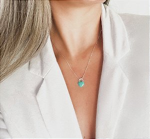 Colar Turmalina Prata 925