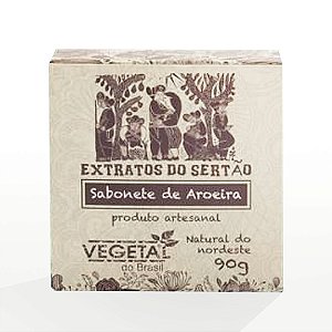 Sabonete Extratos do Sertão de Aroeira - Vegetal do Brasil