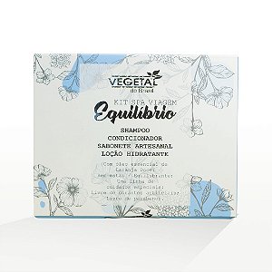 Kit SPA Viagem Equilíbrio - Vegetal do Brasil