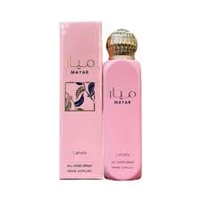 Body Perfume de Cabelo/Corpo Lataffa Mayar Rosa Unissex - 150 ml