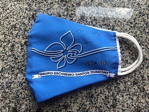 Máscara do GESD - azul