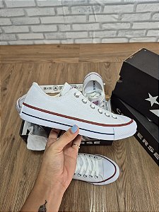 0-101 - Tênis ALL STAR Branco, Corrida, Academia, Trabalho, Lazer