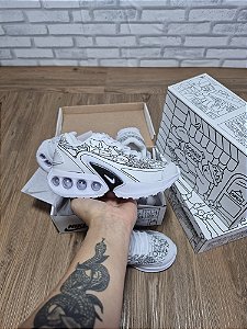 0-352 - Tênis NIKE INFANTIL Air Max DN Bobbie Goods, Com Luzes solado