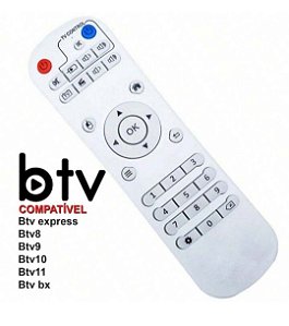 Controle Remoto Para Receptor Btv Express Btv B8 Btv B9 Btv B10 Btv B11