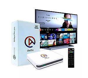 Aparelho UniTV Conversor V10 4K Full HD TVBOX