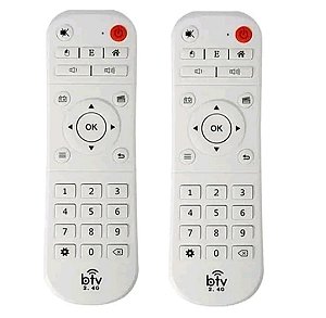 Controle remoto original Btv B8 B9 B10 B11 original