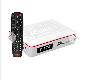 A Receptor Audisat K50 Revuelto Full HD WiFi - Preto