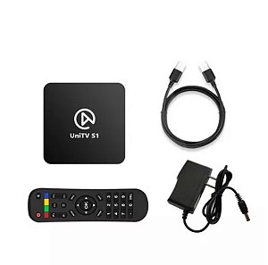 A Nova Unitv s1 já configurado vitalício