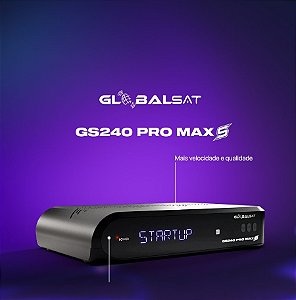 A Globalsat GS240 Pro Max S IKS / SKS - Preto