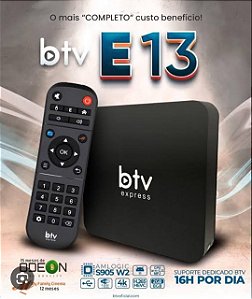 BTV E13 2GB RAM 8GB Android 11 - Lançamento 2023