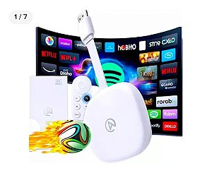 AUni Cast V11 Modelo 2025 Original 8k Branco 127/220v