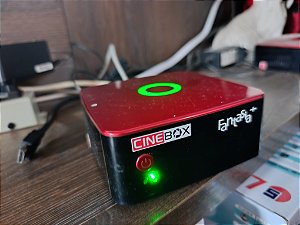 A Cinebox fantasia+ semi novo transformado em Duosat completo