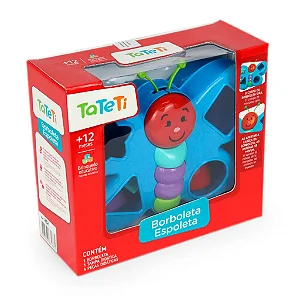 Brinquedo Educativo Borboleta Espoleta - Tateti