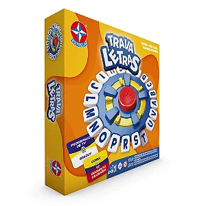 Jogo De Tabuleiro Trava Letras - Portugues -  Estrela