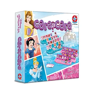 Jogo Cara a Cara Princesas Disney - Estrela