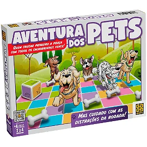 Jogo Aventura dos Pets - Grow