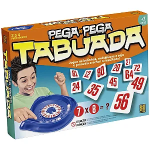 Jogo Pega-Pega Tabuada - Grow