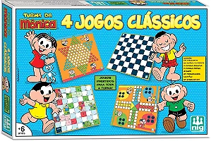 4 JOGOS CLÁSSICOS - TURMA DA MÔNICA - Nig