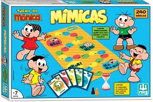 Jogo MIMICAS - TURMA DA MÔNICA - Nig