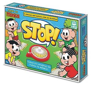 Jogo STOP | TURMA DA MÔNICA - Nig