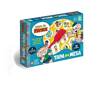 Jogo TAPA NA MESA - TURMA DA MÔNICA - Nig