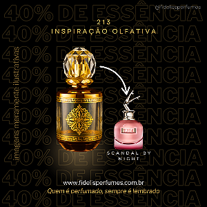 213 - Inspiração Olfativa do Scandal by Night - 50 ml