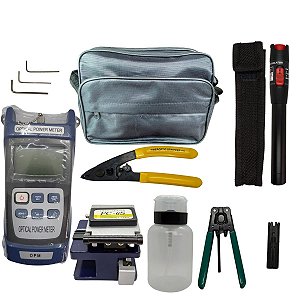 Kit de Ferramentas FTTH Fibra Otica 9 peças HFO