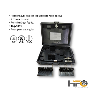 CTO  Modular 2 Travas importada chaves 16 Portas Vazia HFO