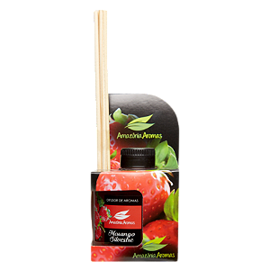Difusor de Ambientes Amazônia Aromas 270ml Morango Silvestre