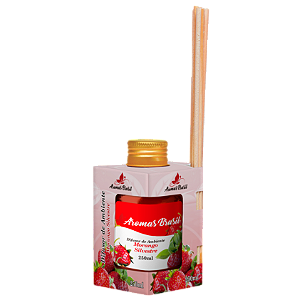 Difusor de Ambientes Aromas Brasil 250ml Morango Silvestre