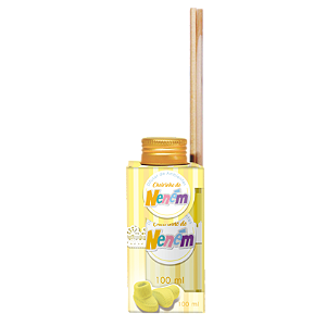 Difusor de Ambientes Cheirinho de Neném 100ml Amarelo