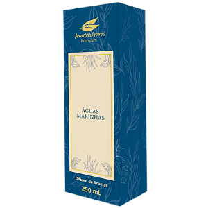 Difusor Premium Amazônia Aromas 250ml Águas Marinhas