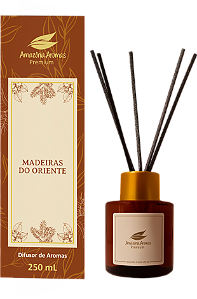 Difusor Premium Amazônia Aromas 250ml Madeiras do Oriente