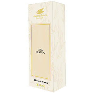 Difusor Premium Amazônia Aromas 250ml Chá Branco